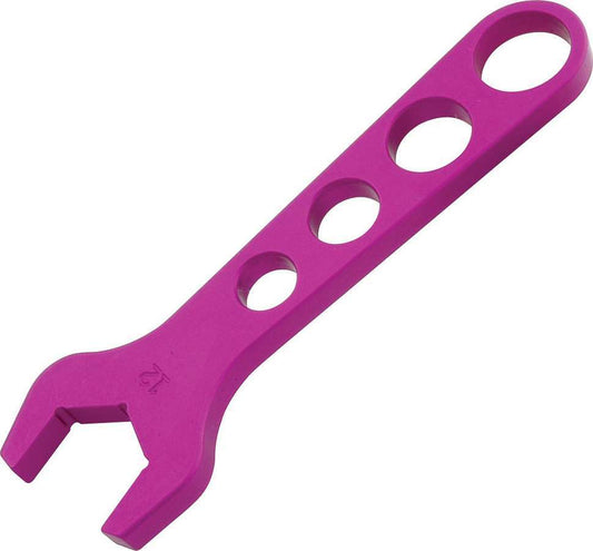 AN Wrench - Single End - 12 AN - Aluminum - Purple Anodized - Each