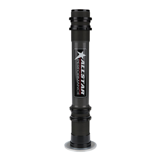 Air Jack Cylinder - Weld-On - 15.25 in Lift - 3000 lb Max - Aluminum - Black Anodized - Allstar Air Jack Kits - Each