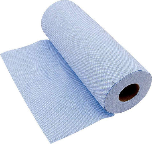 Shop Towels - 11 x 9-1/2 in - Paper - Blue - Set of 60