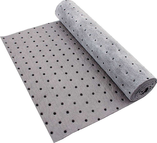 Absorbent Pad - 15 x 60 in - Perforated Roll - Polypropylene - Gray - All Fluid Types - Each