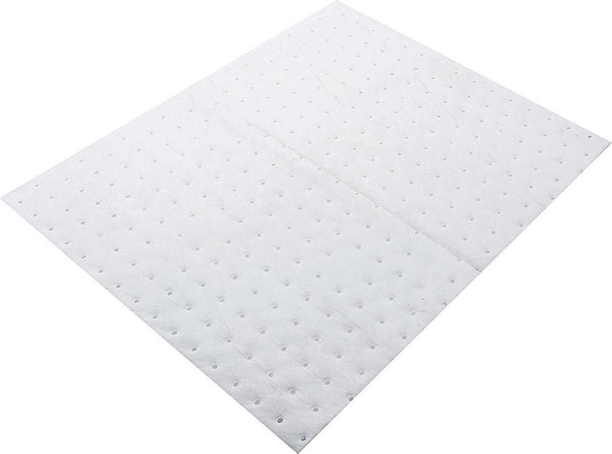 Absorbent Pad - 15 x 10 in - Polypropylene - Gray - Oil - Set of 100