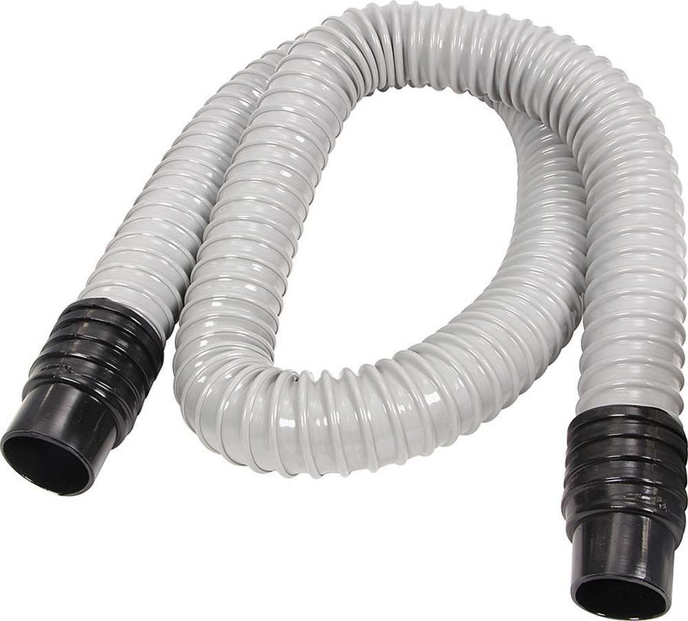 Helmet Air Hose - Cuffs - 4 ft Long - 1-1/4 in Connectors - Rubber - Gray - Each