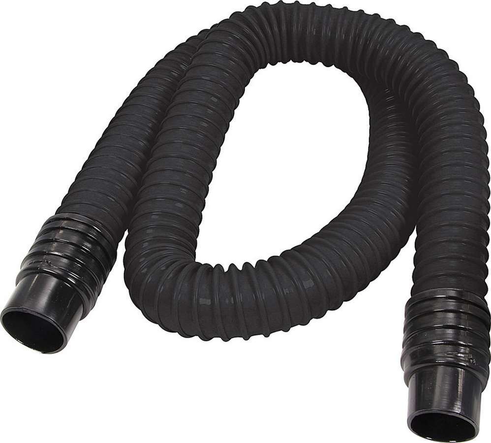 Helmet Air Hose - Cuffs - 4 ft Long - 1-1/4 in Connectors - Rubber - Black - Each