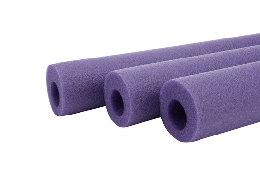 Roll Bar Padding - 36 in Long - Foam - Purple - Set of 3