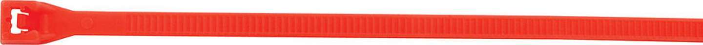 Cable Ties - Zip Ties - 7.25 in Long - Nylon - Red - Set of 100