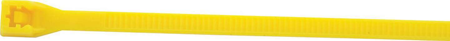 Cable Ties - Zip Ties - 7.25 in Long - Nylon - Yellow - Set of 100