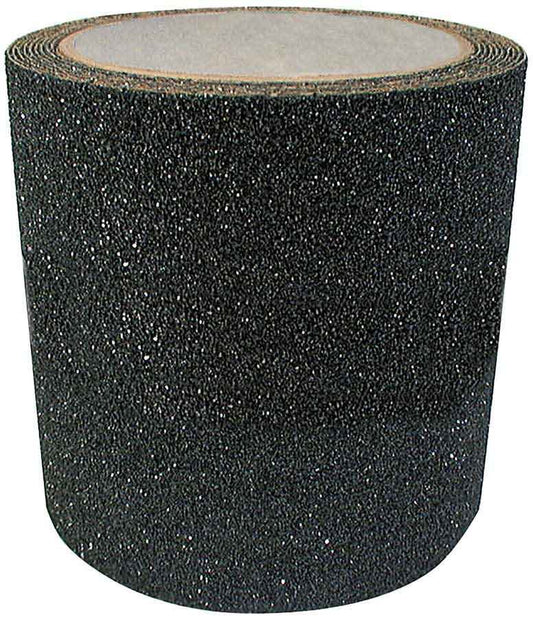 Non Skid Tape - 10 ft long - 4 in Wide - Black - Each