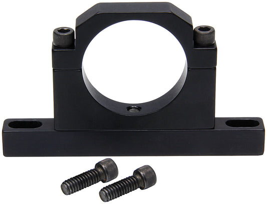 Overflow Tank Bracket - Clamp-On - Aluminum - Black Anodized - 1-3/4 in OD Tubing - JAZ Overflow Tanks - Each