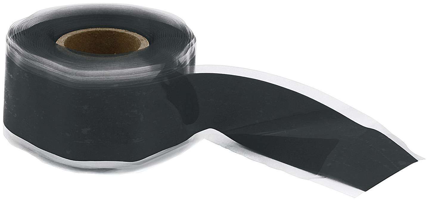 Silicone Repair Tape - 10 ft Long - 1 in Wide - Black - Each