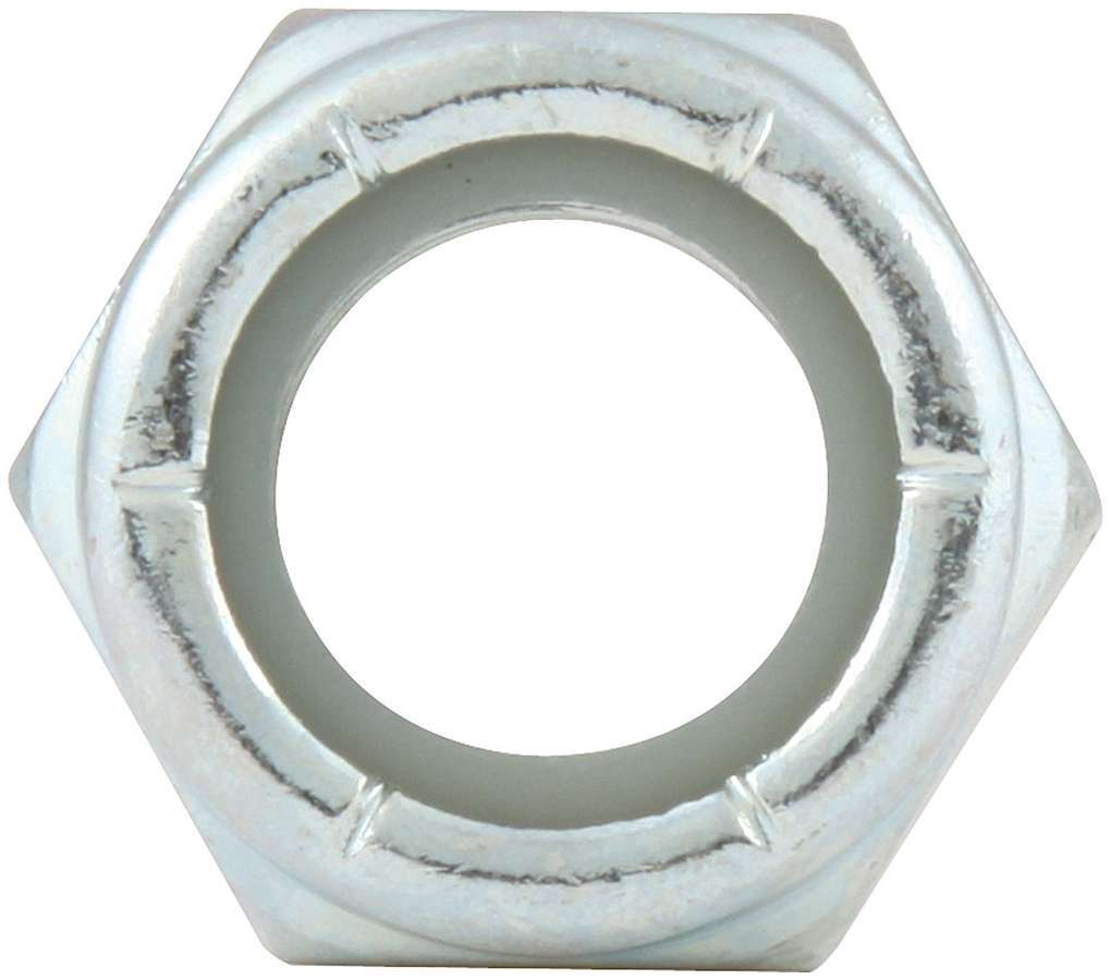 Nut - Locking - 1/2-13 in Thread - Hex Head - Nylon Insert - Steel - Zinc Oxide - Set of 10