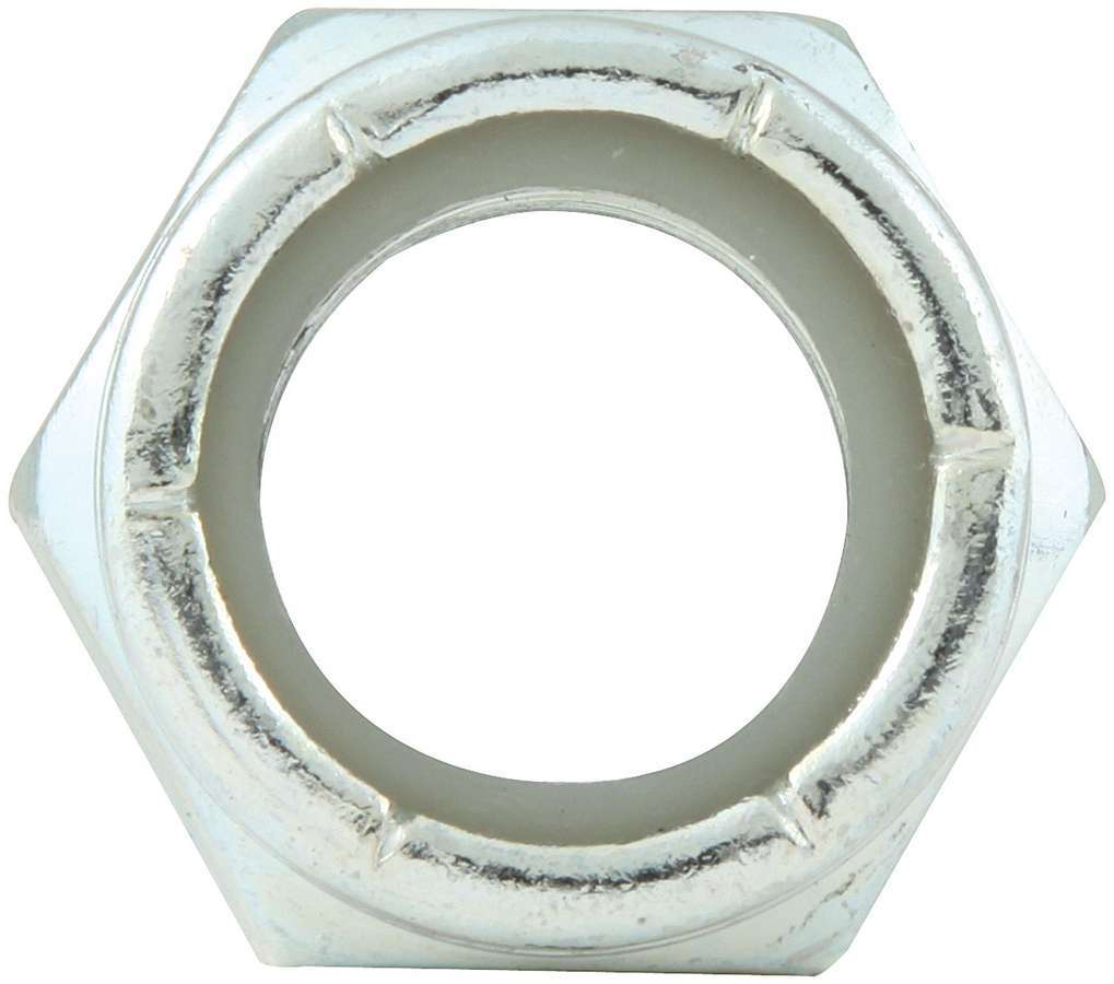 Nut - Locking - 3/4-10 in Thread - Hex Head - Nylon Insert - Steel - Zinc Oxide - Set of 10