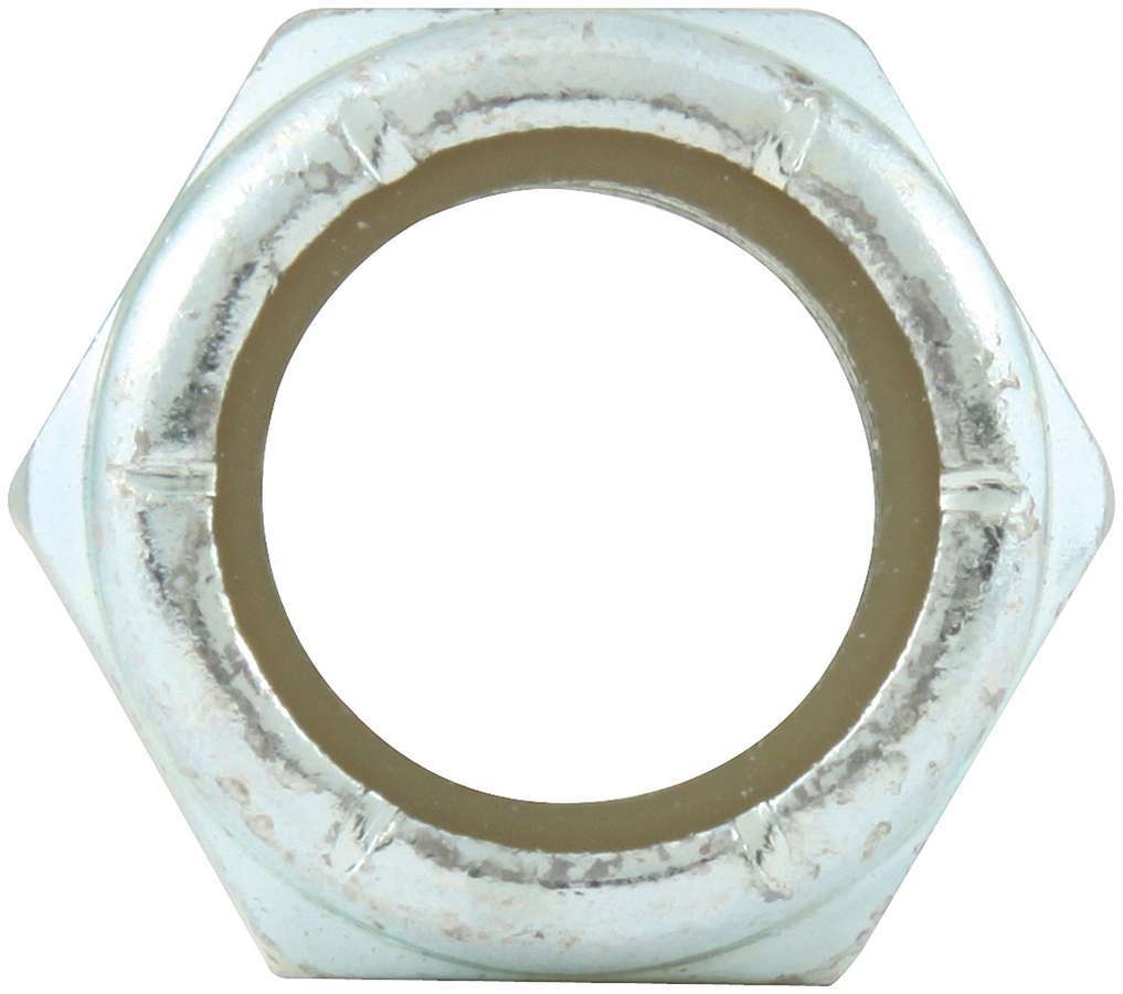 Nut - Locking - 3/4-16 in Thread - Hex Head - Nylon Insert - Steel - Zinc Oxide - Set of 10