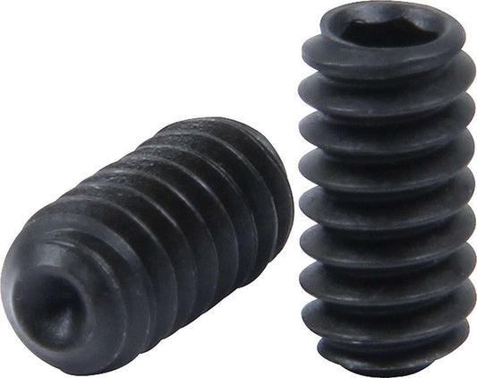 Set Screw - 10-24 Thread - 0.375 in Long - Steel - Black Oxide - Set of 10