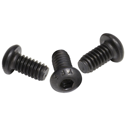 Bolt - 8-32 in Thread - 0.5 in Long - Button Head - Steel - Black Oxide - Universal - Set of 25