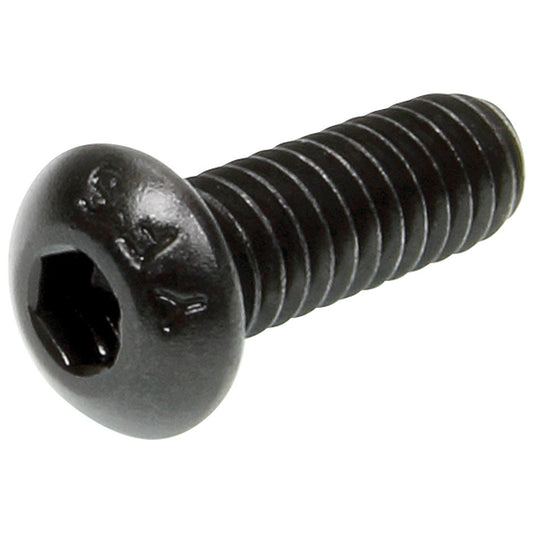 Bolt - 1/4-20 in Thread - 0.5 in Long - Button Head - Steel - Black Oxide - Universal - Set of 25