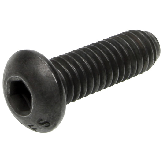 Bolt - 5/16-18 in Thread - 1 in Long - Button Head - Steel - Black Oxide - Universal - Set of 10