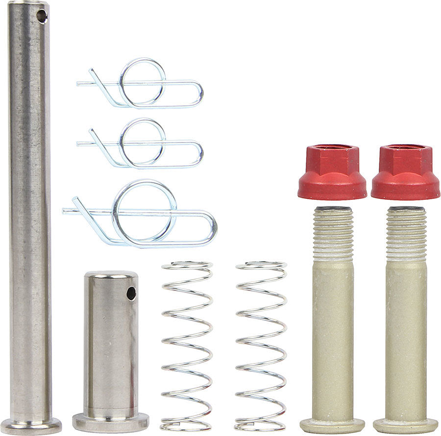 Jacobs Ladder Pin - Birdcage / Grip Pins - Clips / Nuts / Spacers - Aluminum / Titanium - Natural - Sprint Car - Sprint Car - Kit