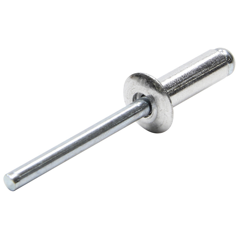 Rivet - Small - 3/8 in Head - 3/16 in Steel Mandrel - 1/4 to 3/8 in Grip Range - Aluminum - Natural - Set of 250