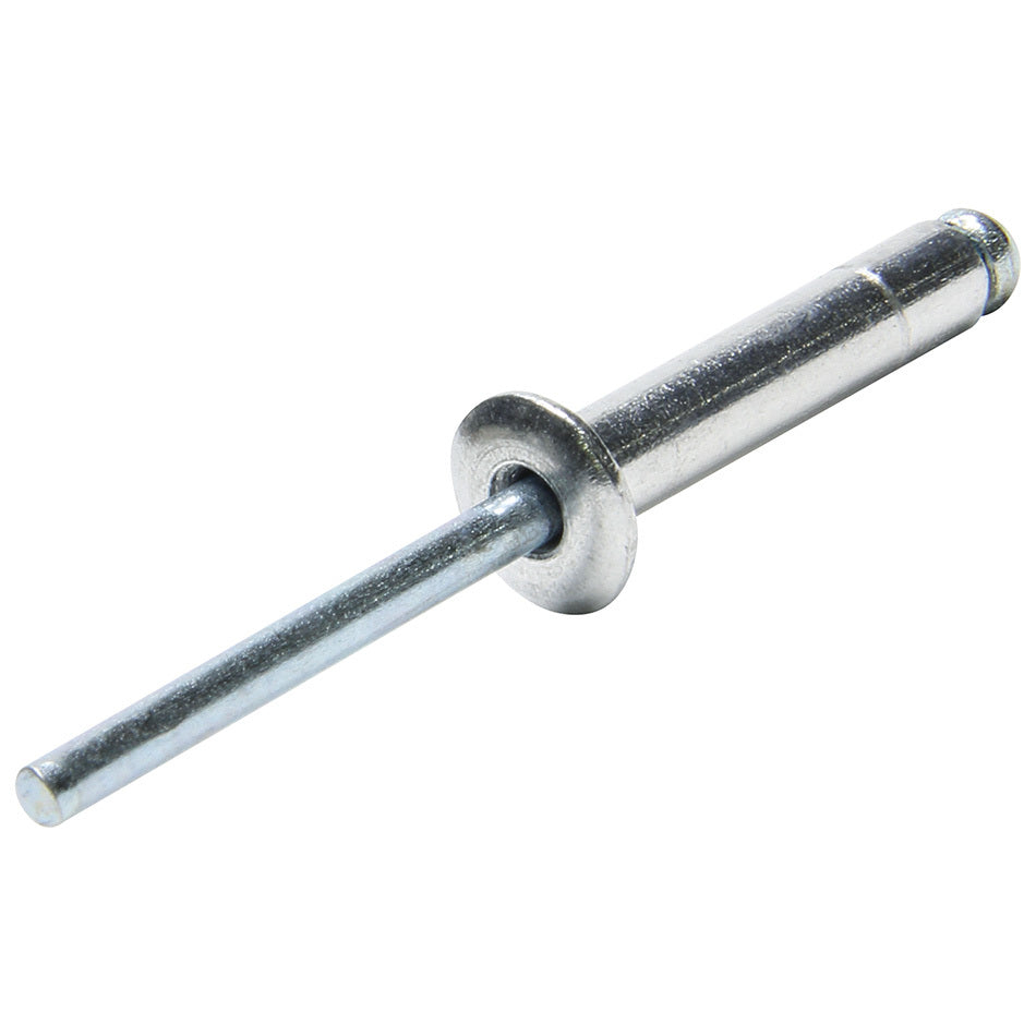 Rivet - Small - 3/8 in Head - 3/16 in Steel Mandrel - 5/8 to 3/4 in Grip Range - Aluminum - Natural - Set of 250