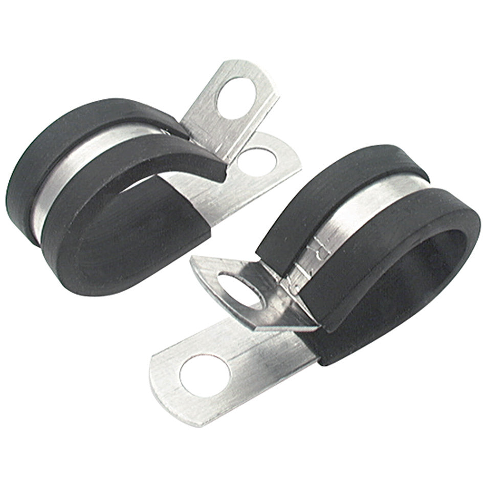 Line Clamp - Adel - 1/2 in ID - Rubber Lining - Aluminum - Set of 50