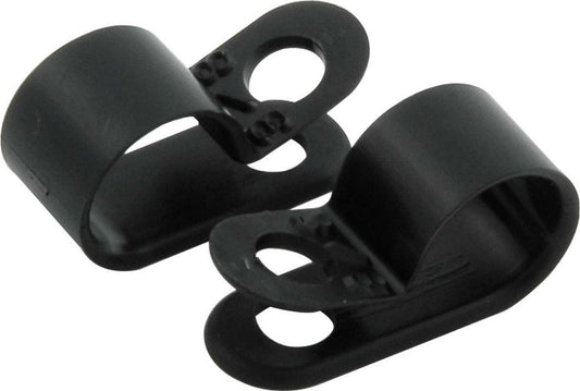 Line Clamp - Adel - 3/8 in ID - Nylon - Black - Set of 10