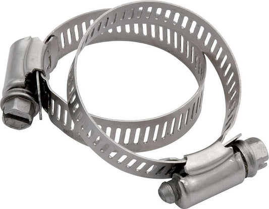 Hose Clamp - Worm Gear - 2 in - Stainless - Pair