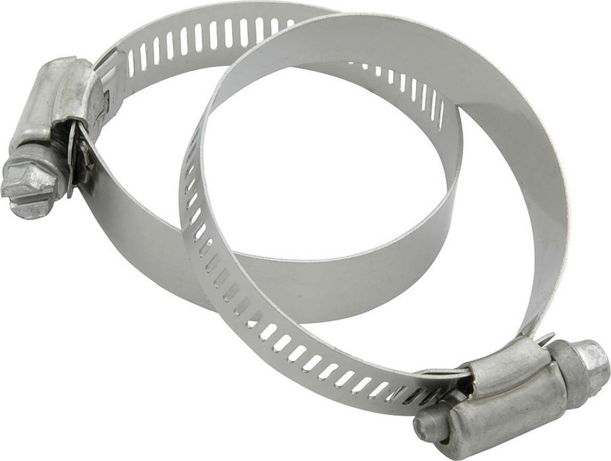 Hose Clamp - Worm Gear - 2-1/4 in - Stainless - Set of 10