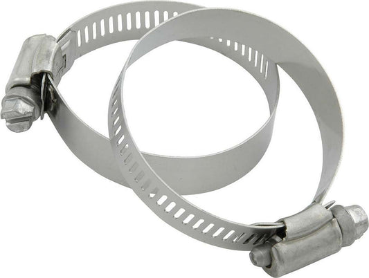 Hose Clamp - Worm Gear - 2-1/2 in - Stainless - Set of 10