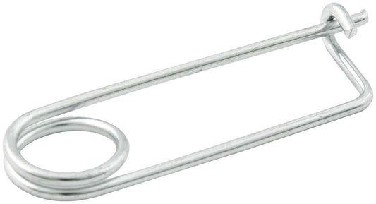 Diaper Pin - 1.75 in Long - 0.060 in Wire Diameter - Steel - Zinc Oxide - Universal - Set of 10