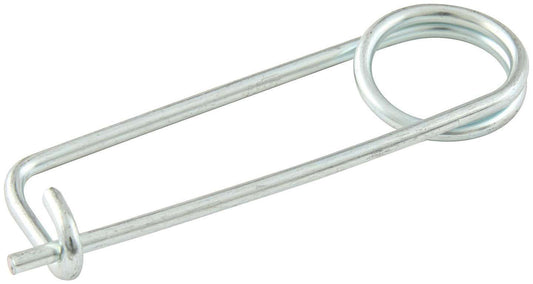 Diaper Pin - 2.75 in Long - 0.090 in Wire Diameter - Steel - Zinc Oxide - Universal - Set of 10