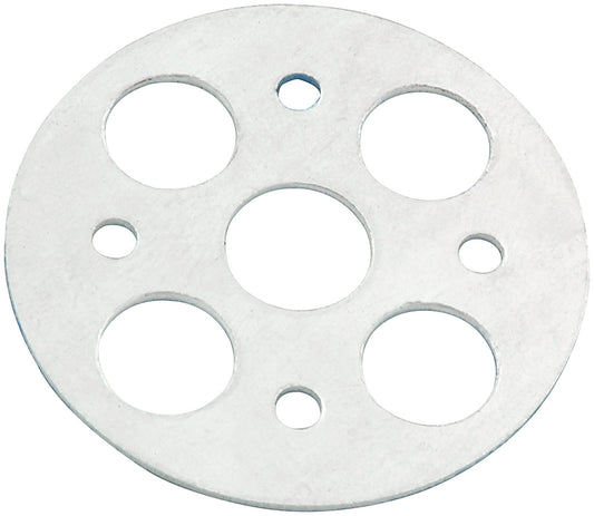 Scuff Plate - Lightweight - 1.625 in OD - 0375 in ID - Aluminum - Clear Anodized - Set of 25