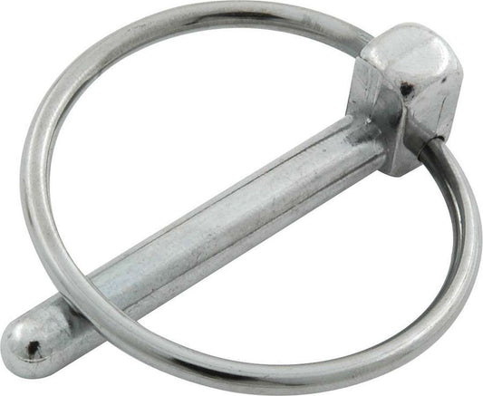 Torsion Clip - 1/4 in OD - Steel - Zinc Plated - Hood Pins - Set of 10