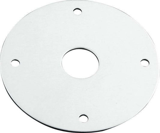 Scuff Plate - 2.25 in OD - 0.5 in ID - Aluminum - Clear Anodized - Set of 10