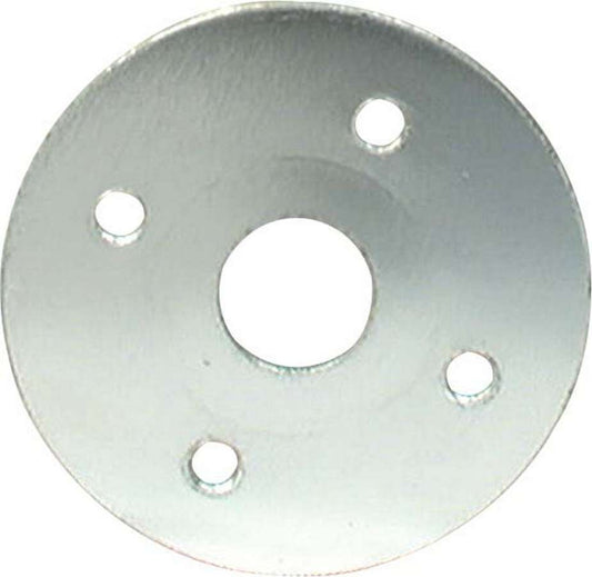 Scuff Plate - 1.5 in OD - 0.375 in ID - Aluminum - Clear Anodized - Set of 10