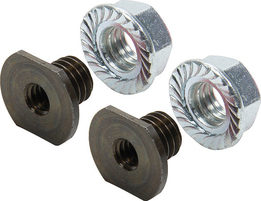 Threaded Nut Insert - 1/4-20 in ID - 3/8 in OD - Steel - Black Oxide - Set of 50