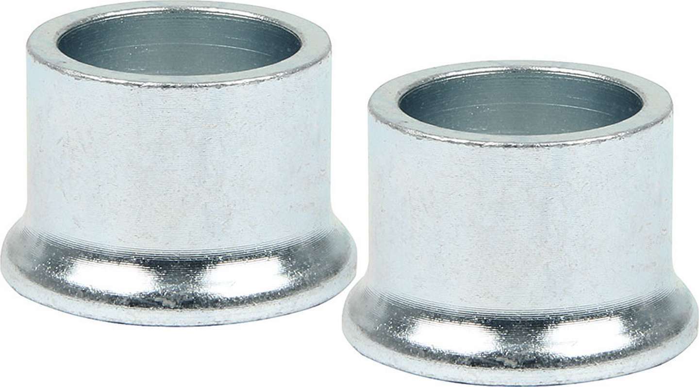 Tapered Spacer - 3/4 in ID - 3/4 in Thick - Steel - Zinc Oxide - Universal - Pair