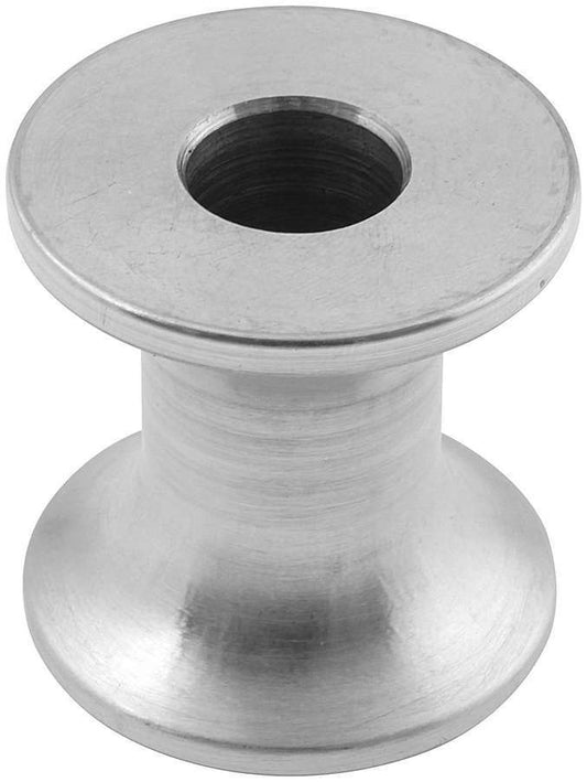 Motor Mount Spacer - 1-1/2 in Tall - 1/2 in ID - 1-1/2 in OD - Aluminum - Natural - Each