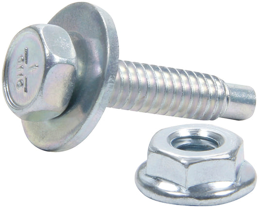 Body Bolt Kit - 1/4-20 in Thread - 1.125 in Long - Hex Head - Bolts / Nuts / Washers - Steel - Clear Anodized - Set of 50