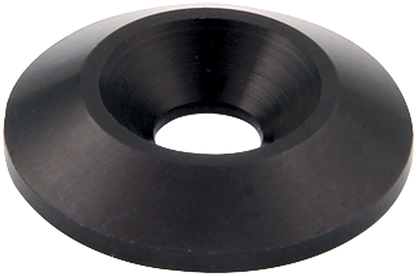 Countersunk Washer - 1/4 in ID - 1-1/4 in OD - Aluminum - Black Anodized - Set of 10