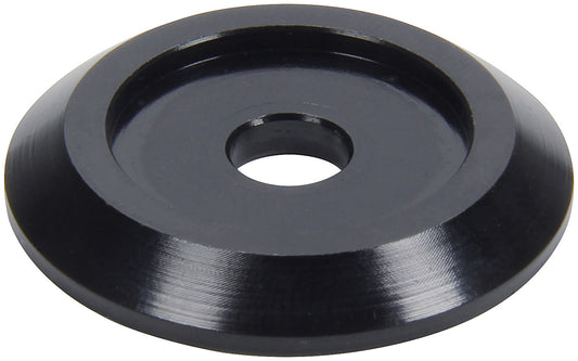 Flat Washer - 0.25 in ID - 1.25 in OD - Aluminum - Black Anodized - Set of 50