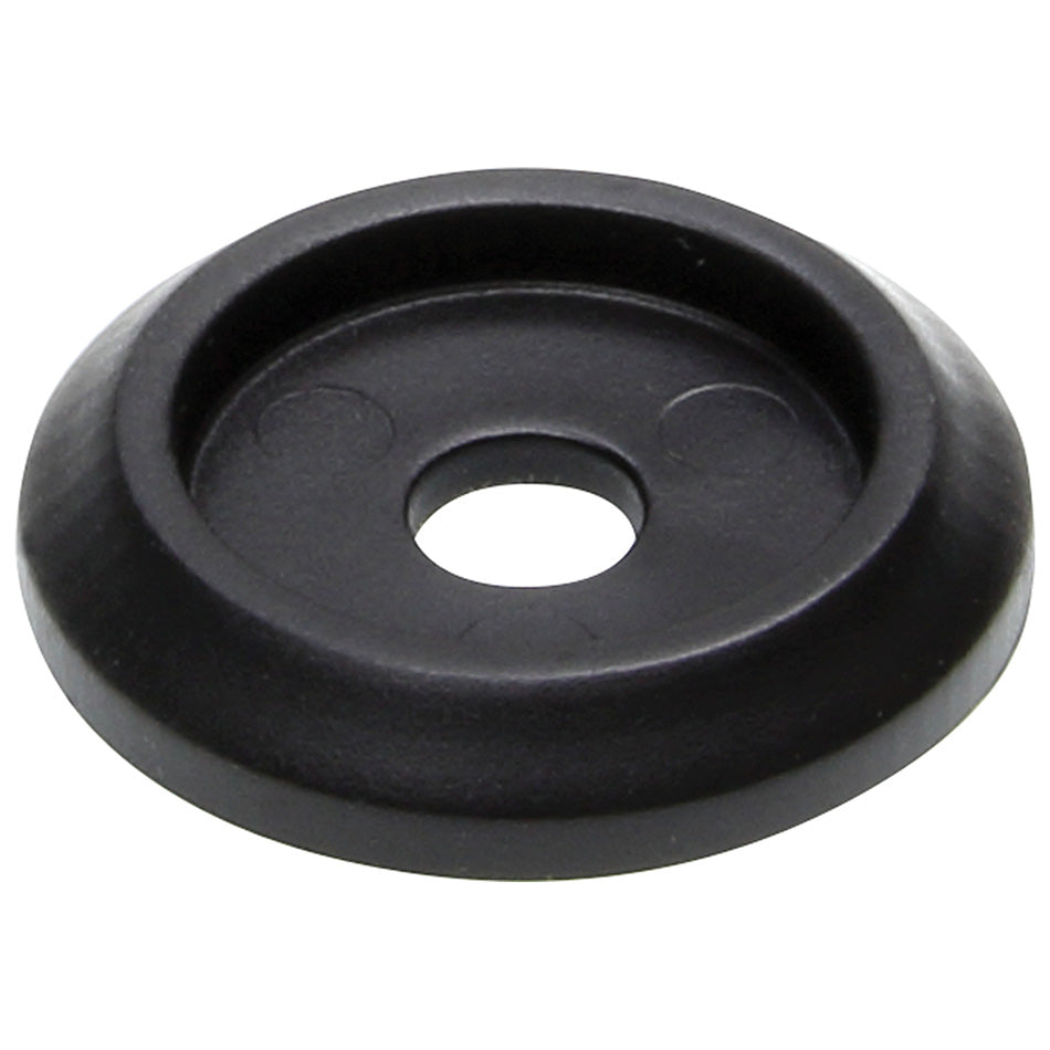 Body Bolt Washer - Countersunk - 1/4 in ID - 1-1/4 in OD - Plastic - Black - Set of 10