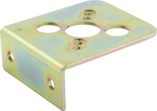 Quick Turn Mounting Bracket - Rivet-On - 1/16 in Thick - Requires 1 or 1-3/8 in Spring - 90 Degree Angle - Right Hand - Steel - Cadmium - Set of 50