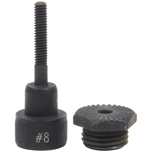 Threaded Insert Mandrel and Nosepiece - 8-32 Thread - Steel - Black Oxide - Allstar Threaded Insert Tools & Equipment - Each