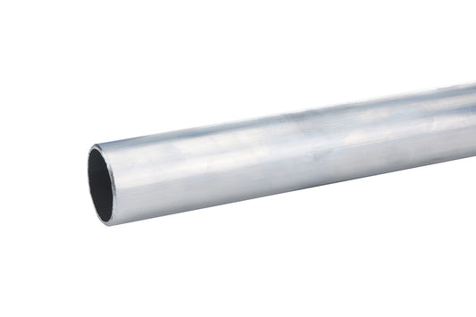 Aluminum Tubing - 1.5 in Diameter - 0.083 in Wall Thickness - 7.5 ft Long - Aluminum - Natural - Each