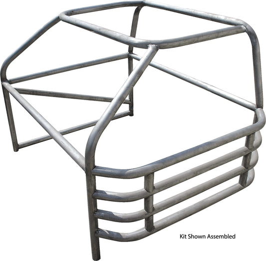 Roll Cage - Standard - 4-Point - Weld-On - 1.75 in Diameter - 0.095 in Wall - Steel - Natural - GM F-Body / G-Body - Kit