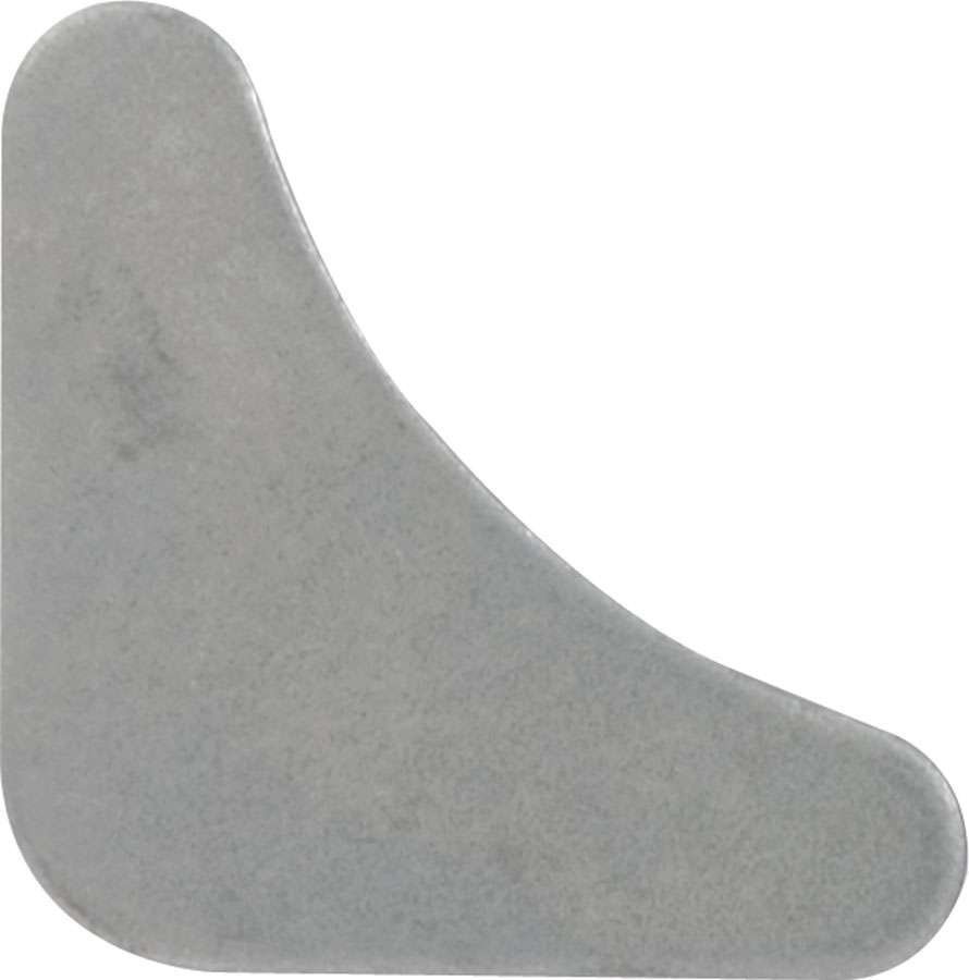 Gusset - Triangular - 1-7/8 x 1-7/8 in - 1/8 in Thick - Steel - Natural - Set of 10