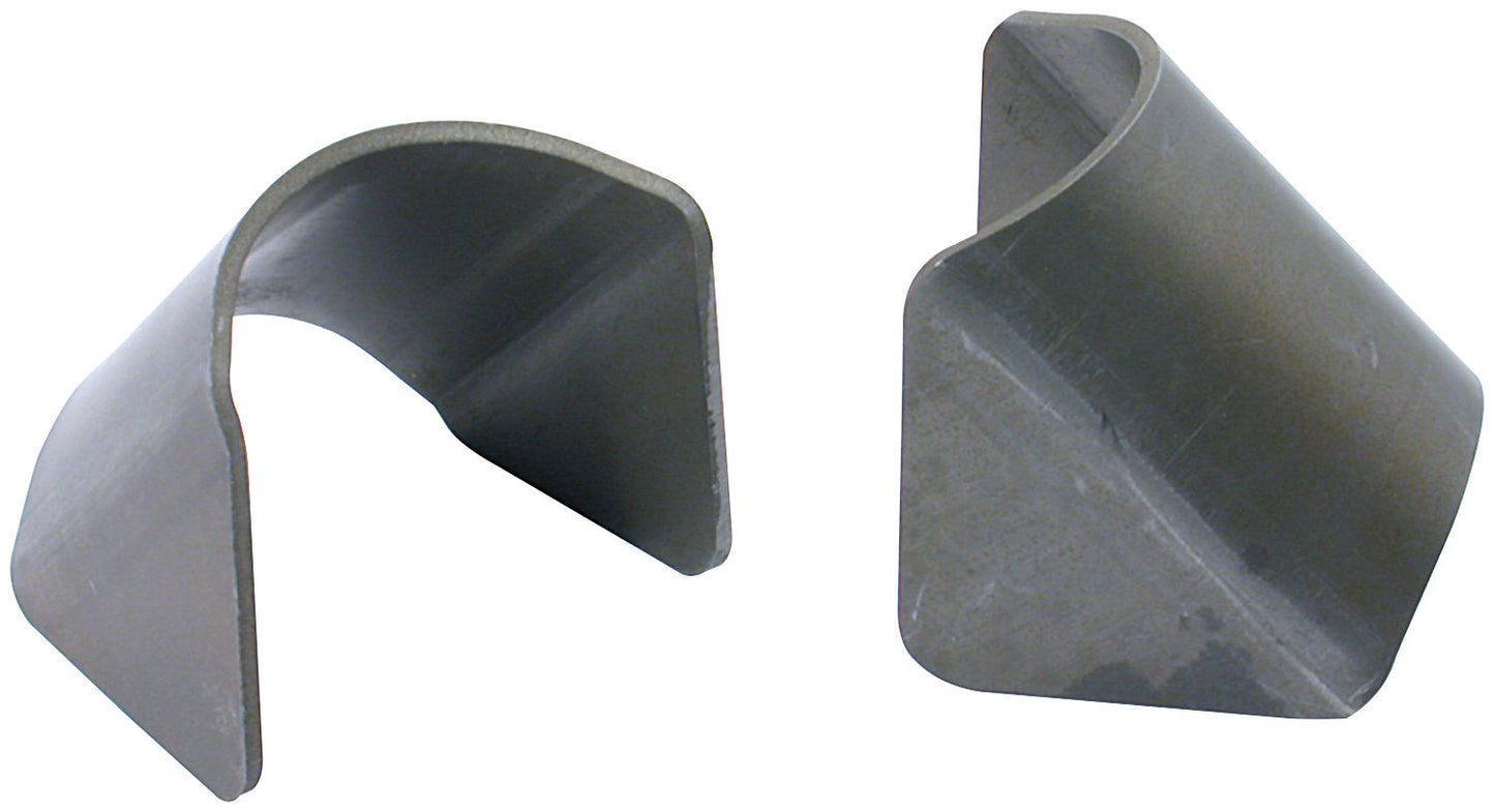 Gusset - Wrap Around - Triangular - 1-1/2 to 1-3/4 in Tubing - 70-110 Degrees - 1/16 in Thick - Steel - Natural - Set of 10