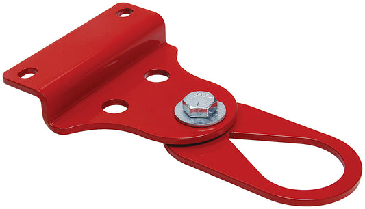 Tow Loop - Bolt-On - Swivel - Steel - Red Paint - Universal - Each