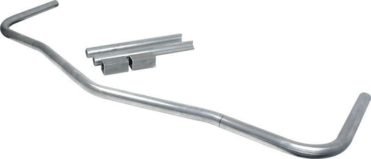 Bumper - Universal - Front - 1.75 in OD Tube - 0.095 in Wall - Single Bar - Steel - Natural - GM F-Body 1981 - Kit