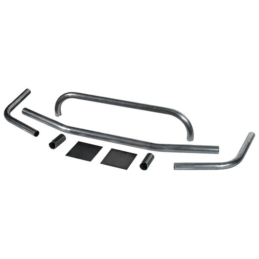 Bumper - Street Stock - Front - 1.75 in OD Tube - 0.095 in Wall - Unwelded - Steel - Natural - Mini Stock - Kit